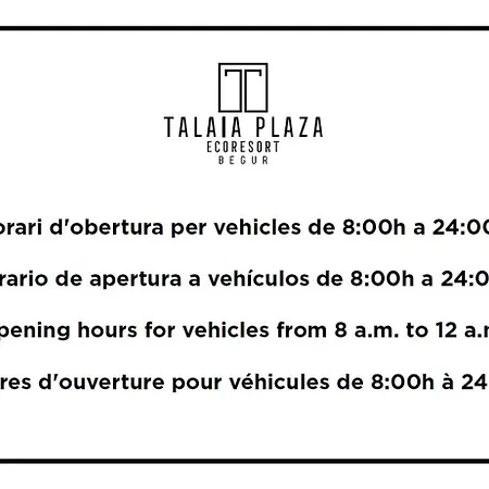 Resort Talaia Plaza Ecoresort Begur
